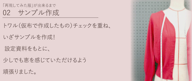 「アパ熱」リアル服ができるまで2