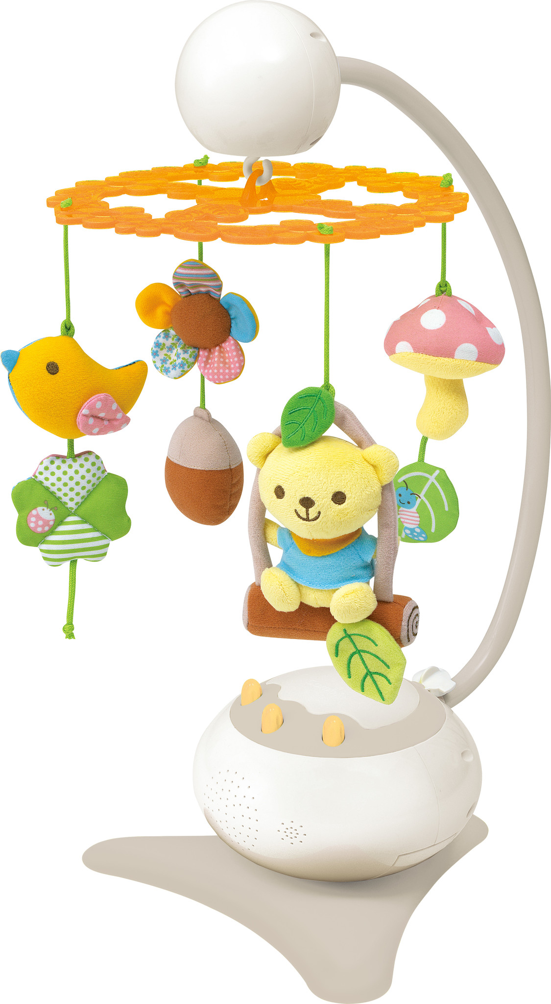 泣き声に反応して自動で動きだす みまもりセンサー機能 付きメリー登場 メロディいっぱい みまもりセンサーメリー 15年3月下旬新発売 コンビ 株式会社のプレスリリース