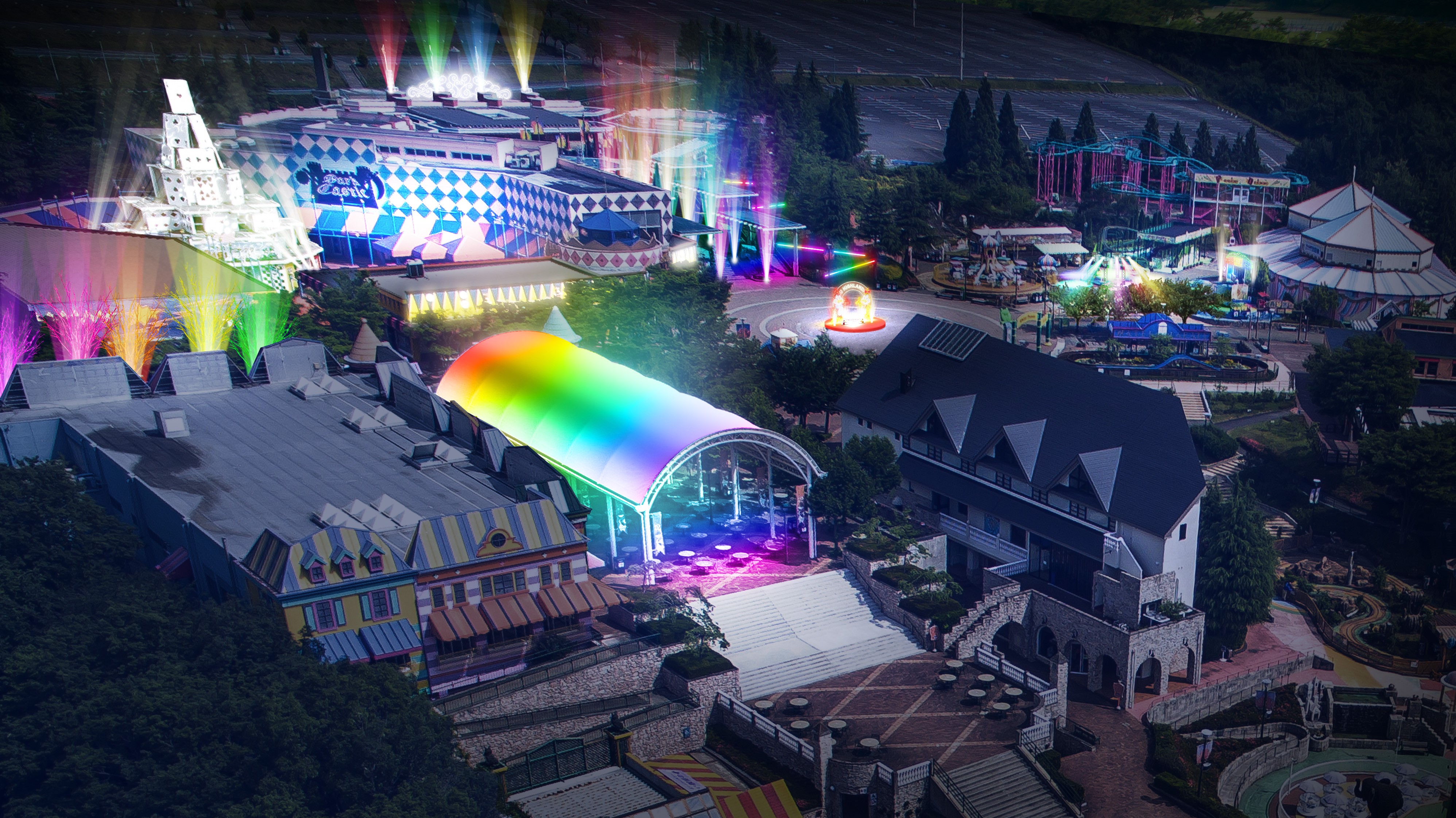 開園以来初の本格イルミネーション 夜でも楽しめる遊園地へ Gwスペシャルイルミネーション開催のお知らせ 日本テーマパーク開発株式会社のプレスリリース