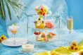 コロンバン原宿サロンでリゾート気分を味わう「サマーフルーツアフタヌーンティー」