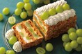 【キハチ 青山本店】葡萄、いちじく、洋梨など秋のフルーツを味わうアフタヌーンティーを新発売！爽やかな甘さとサクサクパイが調和した「KIHACHIのシャインマスカットパイ」も登場