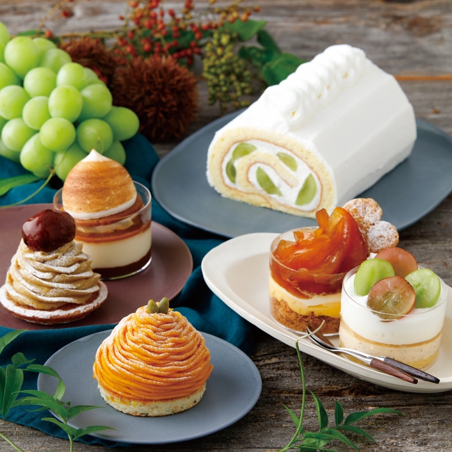 秋スイーツ集合イメージ2