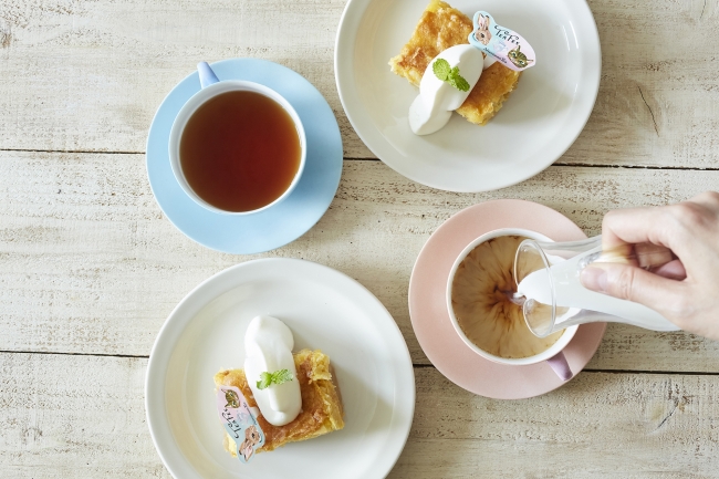【Afternoon Tea】人気NO.1 スイーツ“アップルパイ”を1 個注文するともう1 個プレゼント!「2 人で楽しむTEA