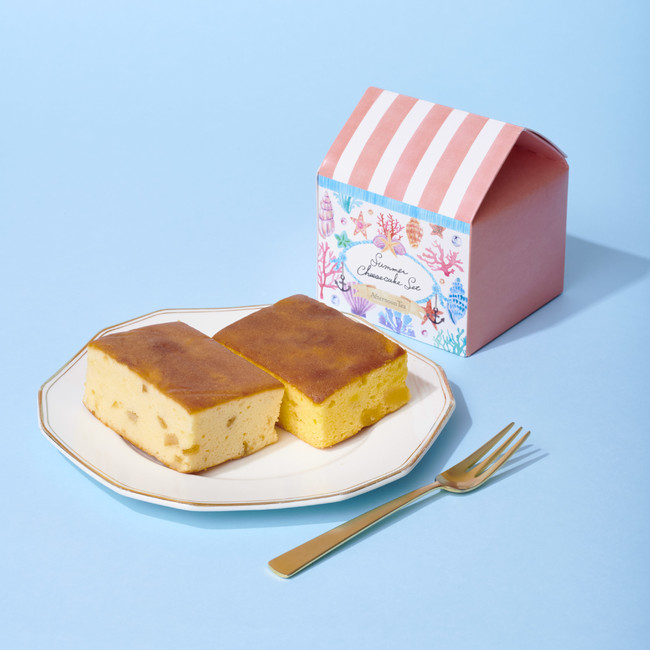 夏のチーズケーキセット