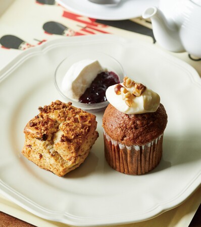 店舗限定「イングリッシュティータイムセット」