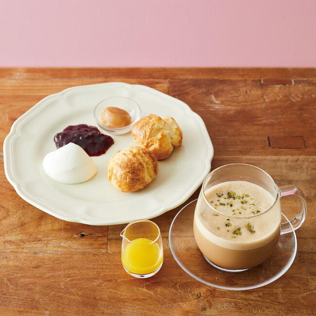 11月1日発売「クリームティーセット チャイスペシャル」