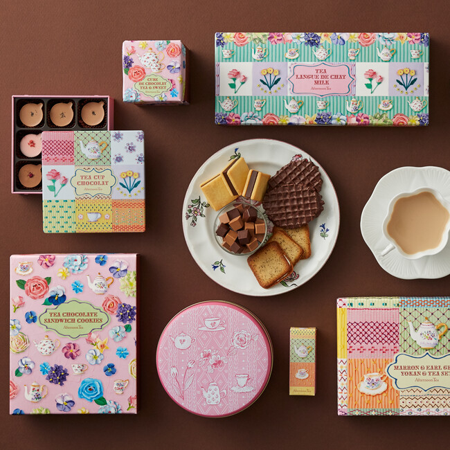 冬ギフト(ティーフレーバーのお菓子など)