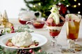 【Afternoon Tea】新作クリスマススイーツは、雪のように真っ白な「ホワイトスノードームケーキ」、クリスマスリース風の苺ミルフィーユを発売