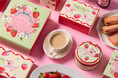 【Afternoon Tea】苺づくしギフト11種を発売!お花のような “いちごクッキー” や牛乳で割るだけの “いちごドリンク” 、紅茶と楽しむ羊羹など