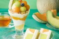 【Afternoon Tea】メロン2種を贅沢に使った「メロンづくしのスイーツプレート」を発売!4店舗限定ダブルメロンの新作パフェも登場