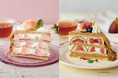 【Afternoon Tea LOVE&TABLE】毎年人気の白桃、とろける食感のマンゴーや旬のいちじくの新作ミルクレープを発売