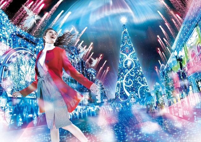 パーク史上最大規模で10年ぶりの完全一新 ユニバーサル クリスタル クリスマス 世界最高 1と言われたショー と ツリー 2が大刷新 合同会社ユー エス ジェイのプレスリリース