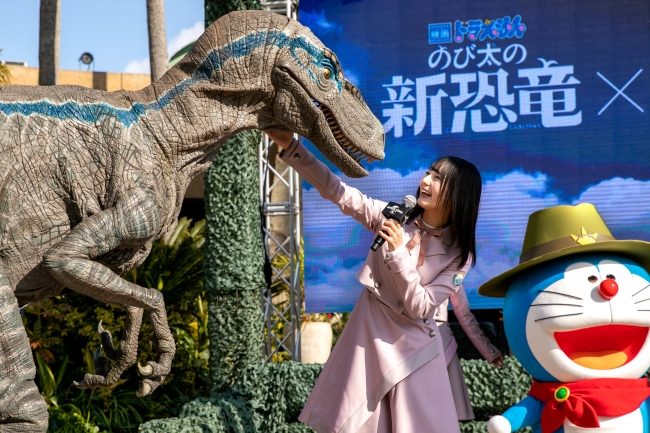 ユニバーサル スタジオ ジャパン 映画ドラえもん のび太の新恐竜 コラボレーション グリーティングをメディア初公開 合同会社ユー エス ジェイのプレスリリース