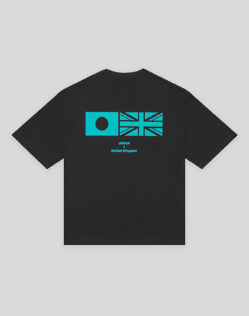 LÝFT × atmos Limited Flag Big T-Shirt - Black
