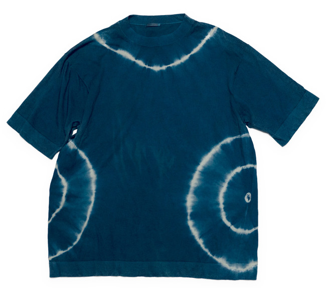 藍染ブランド“Watanabe’s”コラボレーションTシャツ  絞り染め ¥13,000-(税込)