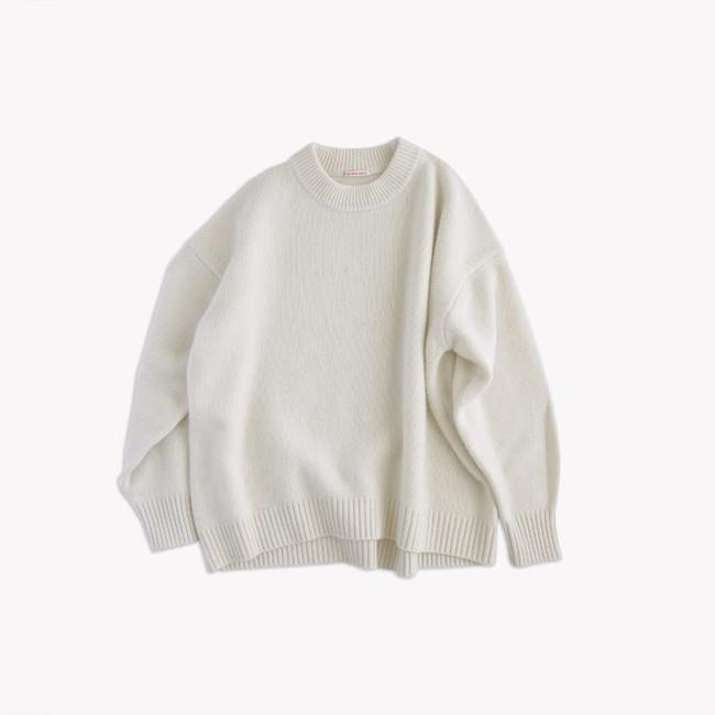 MOORE SWEATER ( ムーア セーター ) ¥15,000 円 ( 税別 )  オフホワイト  ウールカシミア