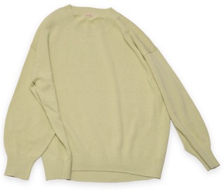 MOORE SWEATER (ムーアセーター) ¥12,000(税込)ライム