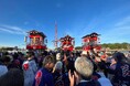 三重県明和町初!伝統の山車が地域へ飛び出す。