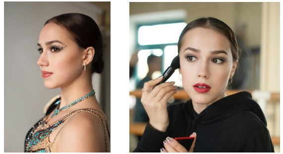 SHISEIDO」×アリーナ・ザギトワ選手 コラボレーションメイク