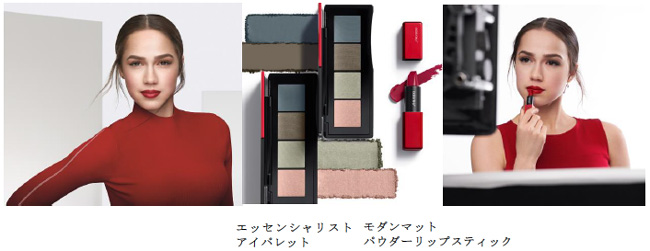 アリーナ・ザギトワ選手とコラボレーションした「SHISEIDO」のメイクアイテム　2020年1月1日（水）数量限定発売　～2019-20シーズンの公式戦メイクアップでも使用する限定口紅・アイパレット～