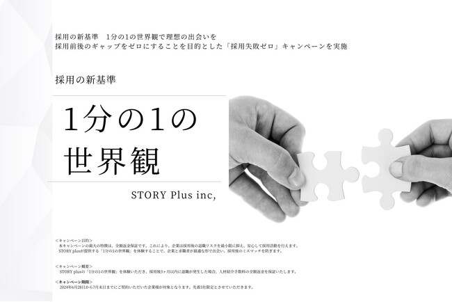 採用の新基準1分の1の世界観