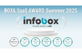 インフォボックス、「BOXIL SaaS AWARD Summer 2025」
セールスインテリジェンス部門で「Good Service」および5つのNo.1を受賞
