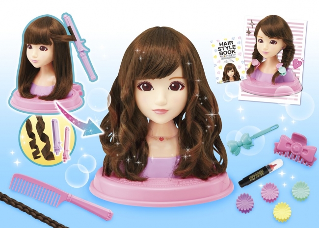 特殊な髪質でカールもストレートも思いのままに 人気の女児玩具 ヘアメイクアーティストシリーズ 新商品登場 メガハウスのプレスリリース