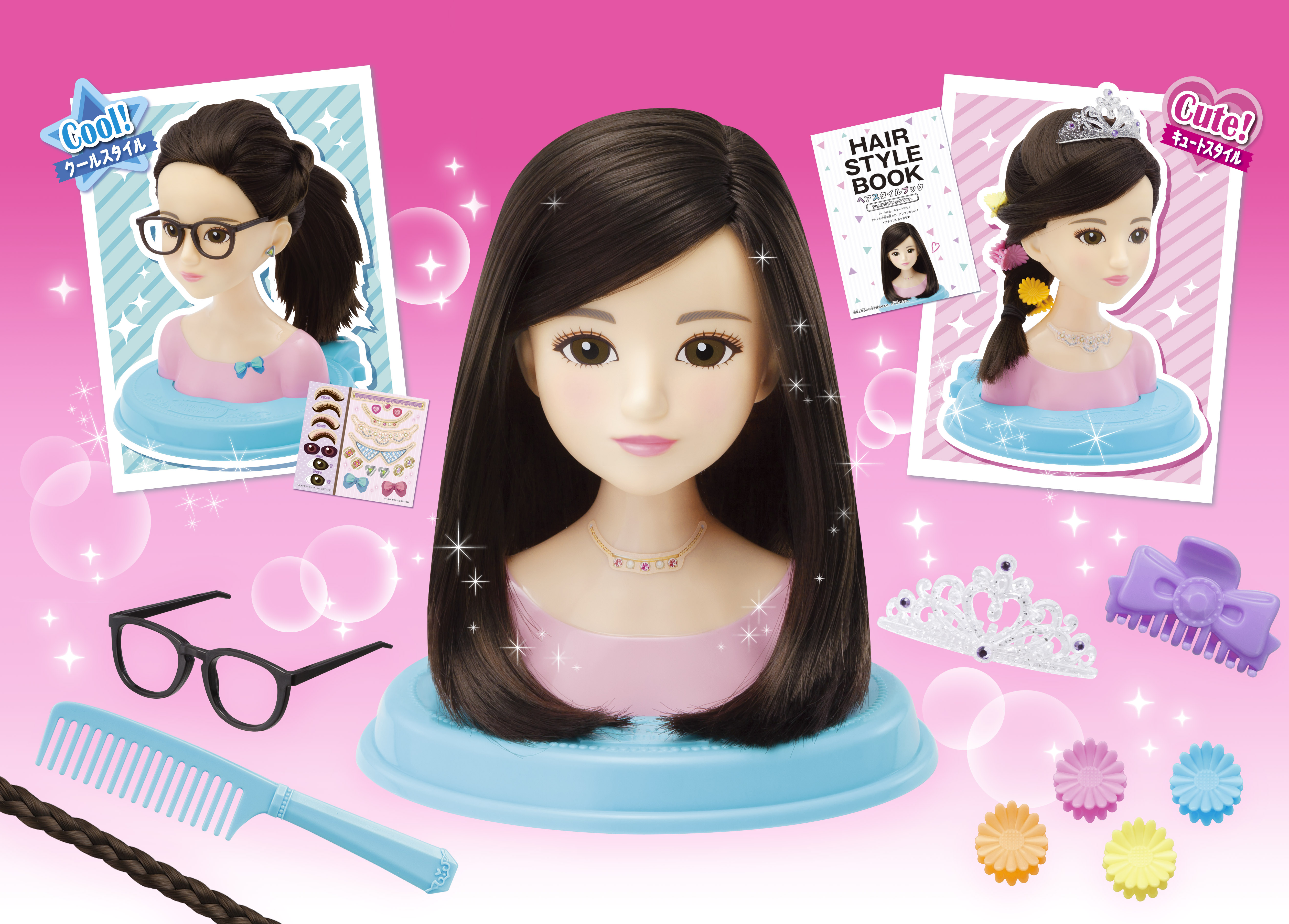 サラサラ黒髪ストレートのヘアアレンジドール登場 メガハウスのプレスリリース サラサラ黒髪ストレートのヘアアレンジドール登場 メガハウスのプレスリリース