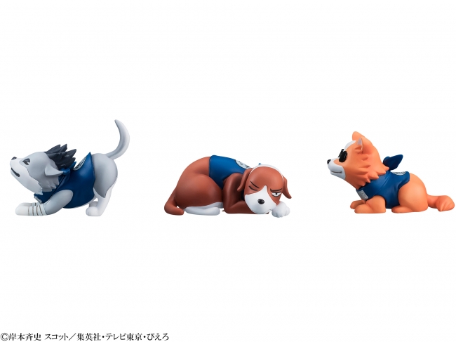 Naruto ナルト 疾風伝 のはたけカカシと忍犬をデフォルメフィギュア化 お腹や肉球まで丁寧に再現され 犬 好きの方にもおすすめ メガハウスのプレスリリース