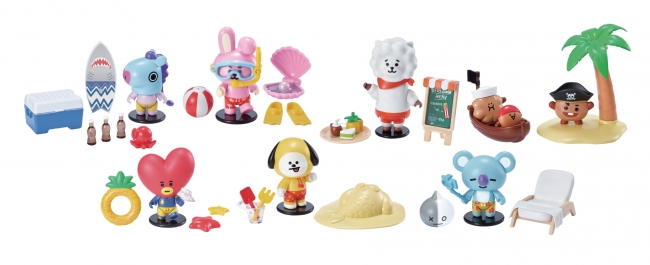 大人気】世界中で人気沸騰中の「BT21」がコレクタブルフィギュアになっ