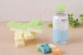 ペットボトルキャップが“遊べるブロック”に