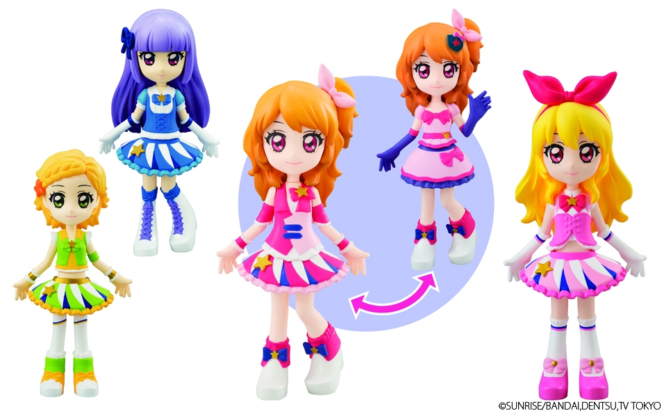 アイカツ 初の着せ替えドール登場 メガハウスのプレスリリース