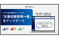文書管理機能の操作性を向上 ── クラウド型ISO管理ツール『ISMSアシスト』『9001アシスト』『14001アシスト』で「文書記録管理一覧」をアップデート