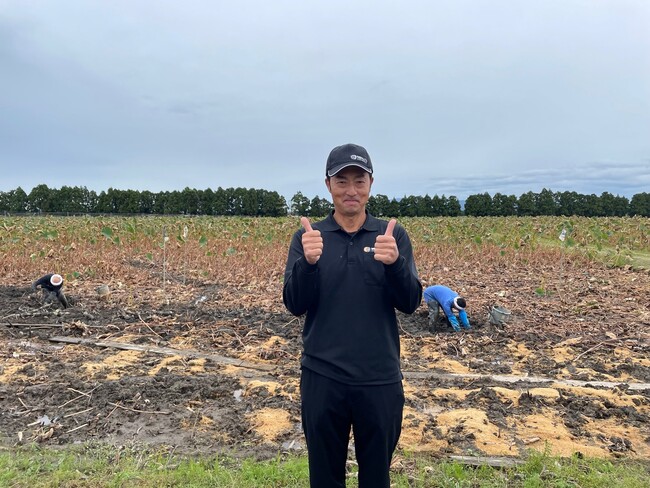 JA金沢市 加賀れんこん部会 部会長 北博之さん JA金沢市 加賀れんこん部会 部会長 北博之さん