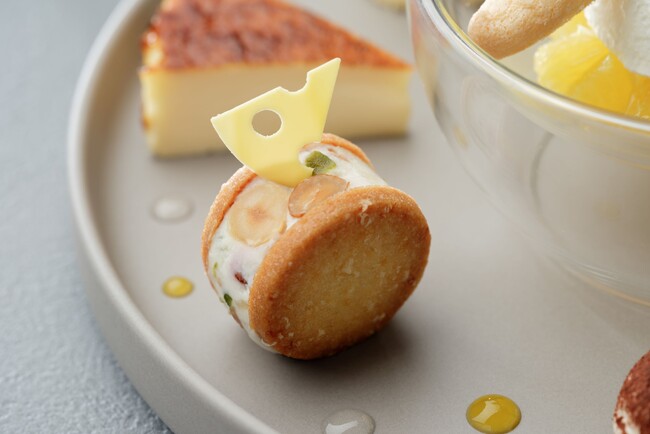 カッサータのチーズクッキーサンド カッサータのチーズクッキーサンド