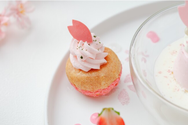 桜シュークリーム 桜シュークリーム