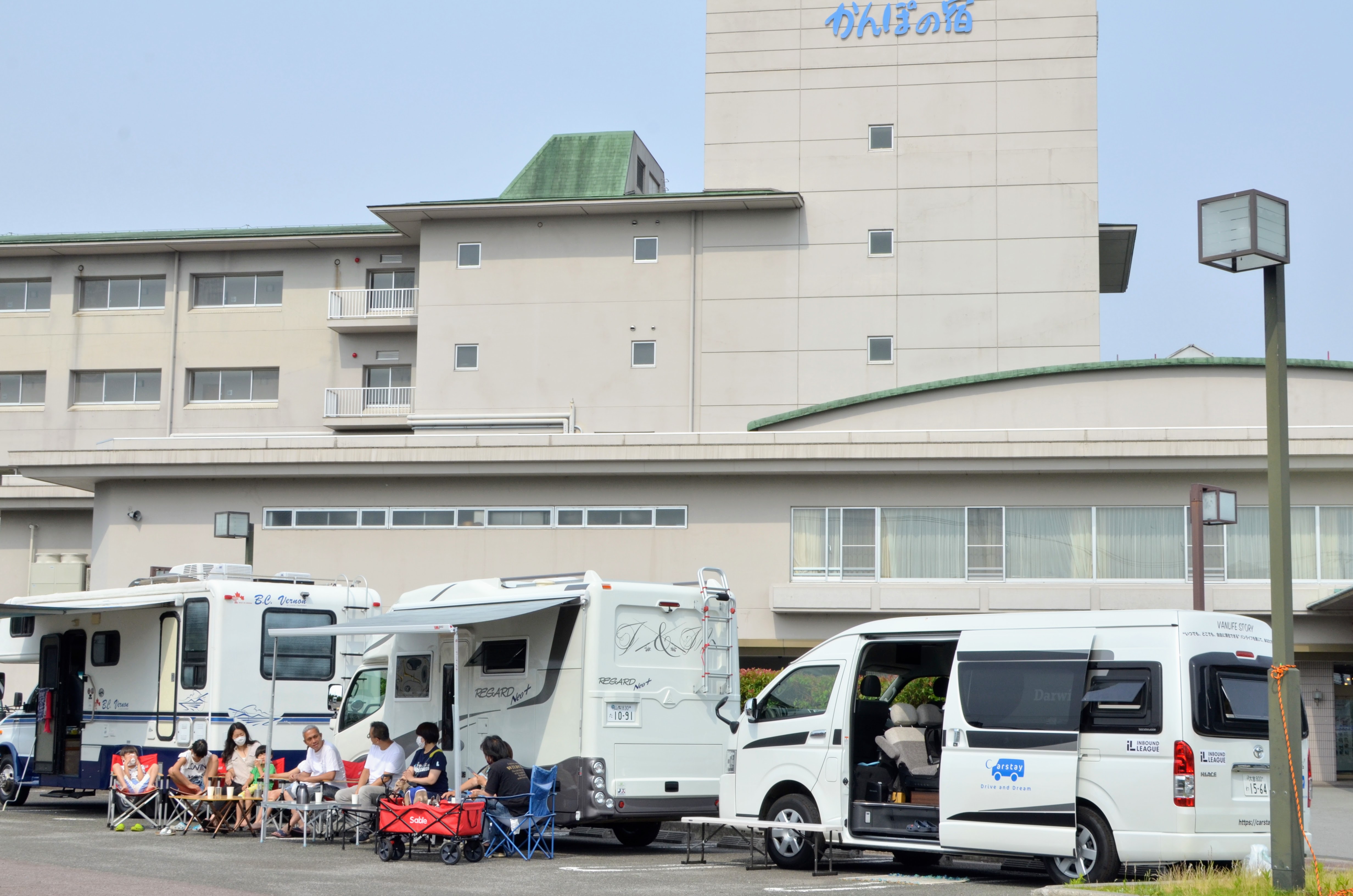 日本カーツーリズム推進協会 日本郵政が運営する温泉ホテル かんぽの宿 に車中泊 可能な施設 くるまパーク 開業で連携 一般社団法人日本カーツーリズム推進協会のプレスリリース