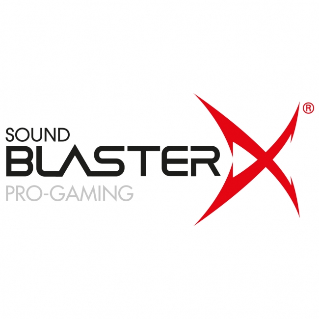 Sound BlasterX シリーズ　ロゴ