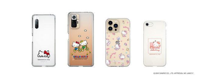 サンリオのキャラクター Hello KittyのスマートフォンケースのNew