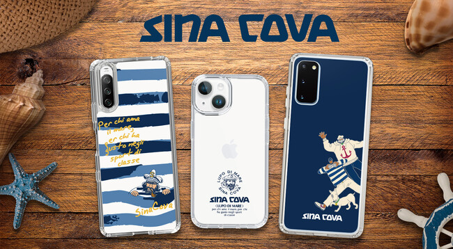 ファッションブランド『SINA COVA』のスマートフォンケースが、“機種