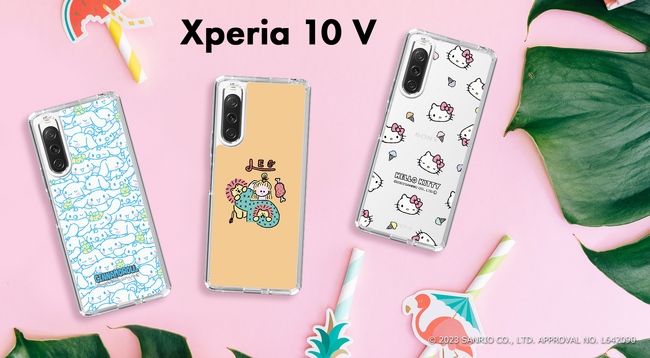Xperia 10 V」のスマートフォンケースが、“機種×コンテンツ×デザイン