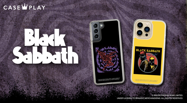 Black Sabbathのスマートフォンケースが、“機種×コンテンツ×デザイン
