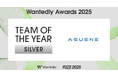 アスエネ、「Wantedly Awards 2025」において40,000社の企業の中から第2位のTEAM OF THE YEAR SILVERに選出