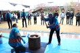 新東工業グループの社員と家族を対象に「第35回オール新東餅つき大会」を開催