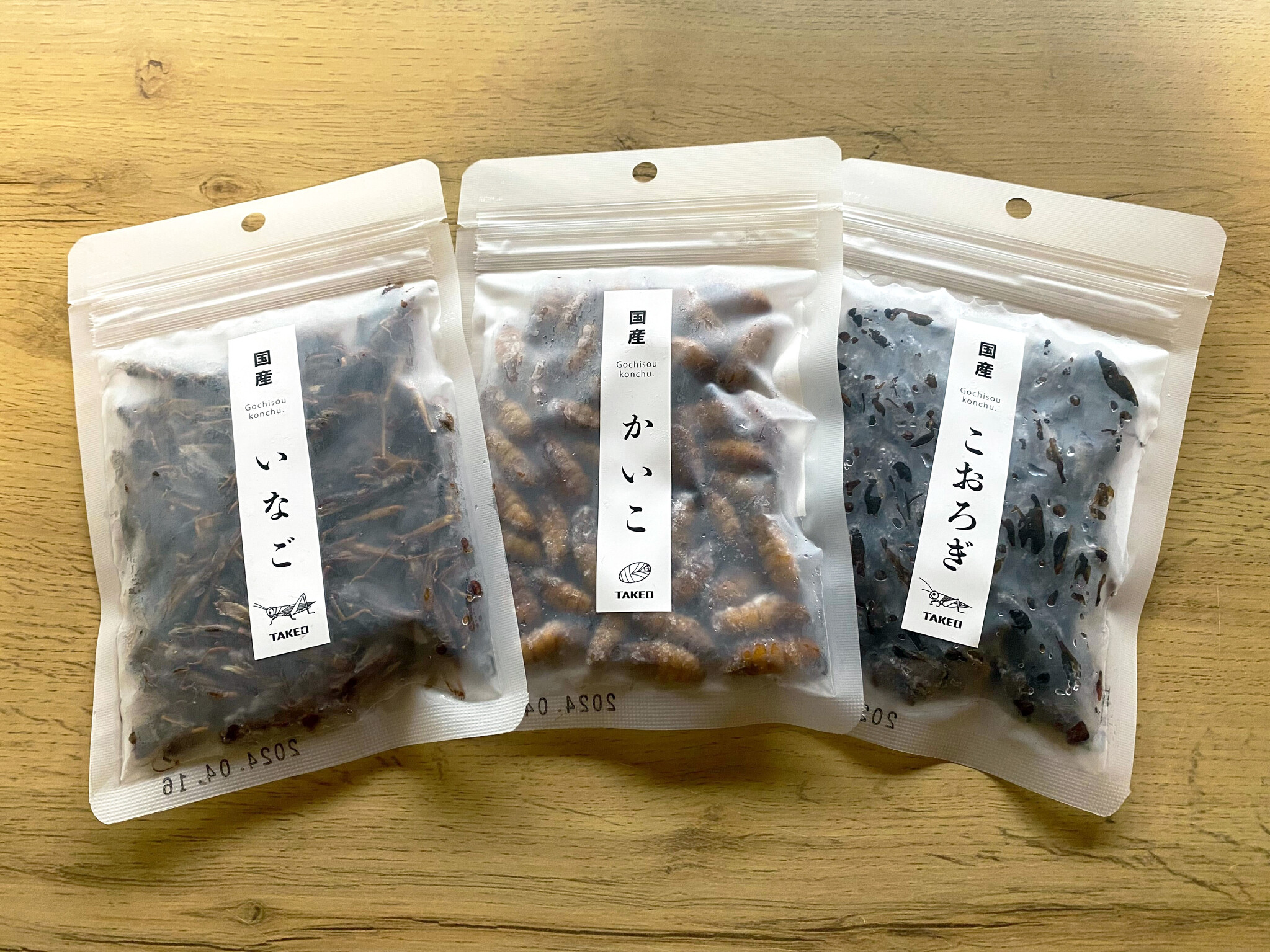 昆虫食のTAKEO、国産 冷凍昆虫シリーズの販売を開始｜TAKEO株式会社のプレスリリース