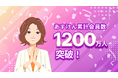 『あすけん』、累計会員数1,200万人突破!~感謝を込めて豪華賞品が当たるキャンペーンを開催~