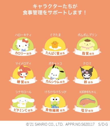 国内最大級ai食事管理アプリ あすけん Kawaii Diet サンリオキャラクター と一緒に栄養管理 Ios版の提供を開始 株式会社askenのプレスリリース