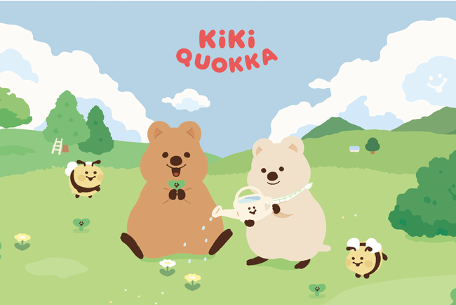 日本初上陸！韓国人気キャラクター「KiKi QUOKKA（キキクオッカ