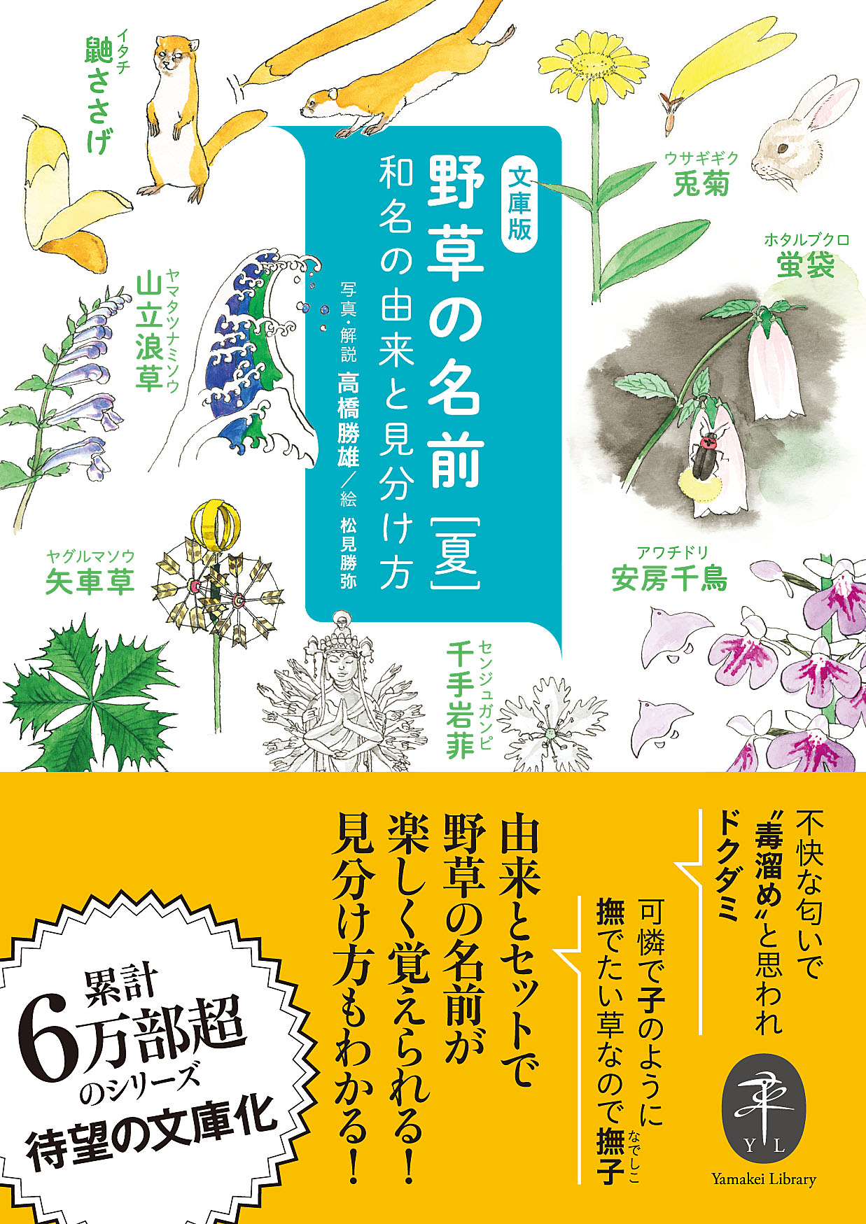 由来とセットで野草の名前が楽しく覚えられる！ヤマケイ文庫