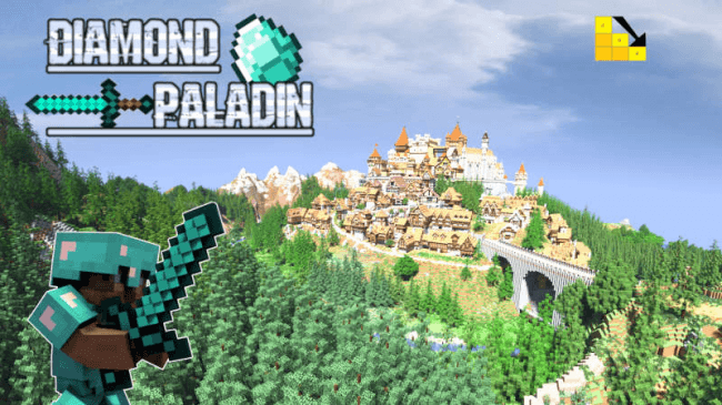 Minecraftゲーム内ストアに新ワールド Diamond Paladin を出品 株式会社インプレスホールディングスのプレスリリース
